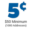 5 cents saturation mailing lists 5 cents saturation mailing lists